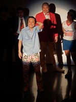 Toshlふうの穏やかな表情を披露する永野。