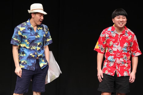 チョコレートプラネットのDVD収録ライブの様子。