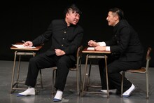 チョコレートプラネットのDVD収録ライブの様子。