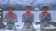 「七人のコント侍」のコント「送りつけ商法」(c)NHK