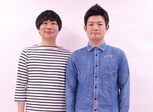 ネコニスズ。左から、舘野忠臣、ヤマゲン。