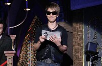 「有吉反省会」反省人のBREAKERZギタリスト・SHINPEI。(c)日本テレビ