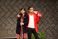 「舞台ウレロ☆未解決少女」のワンシーン。(c)「ウレロ☆未体験少女」製作委員会