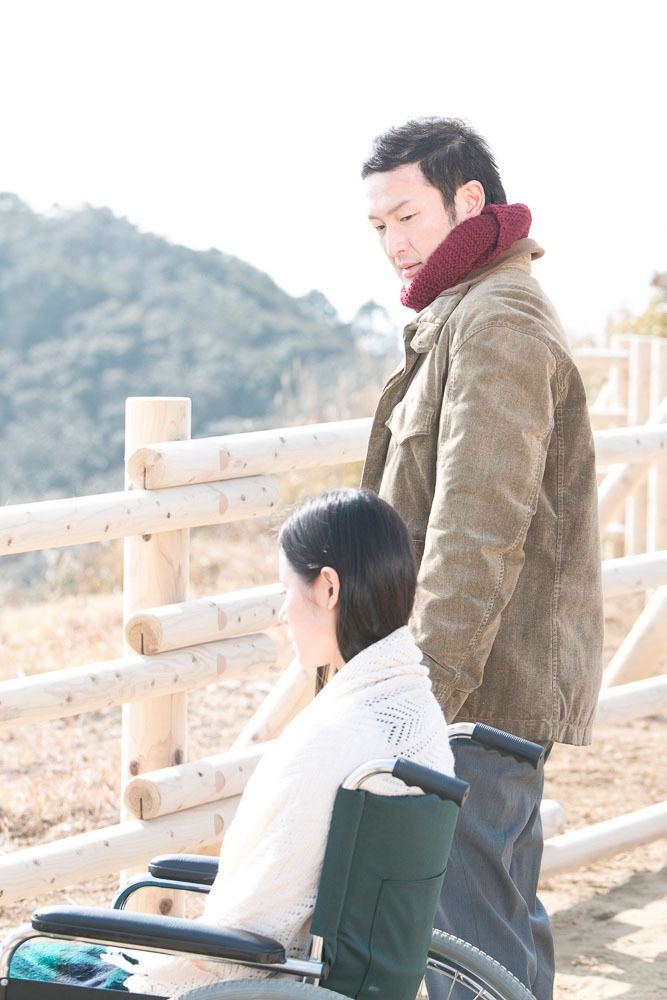 映画「振り子」のワンシーン。