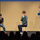 マンボウやしろ×伊勢大貴、舞台上で「時代に流されろ!」公開顔合わせ