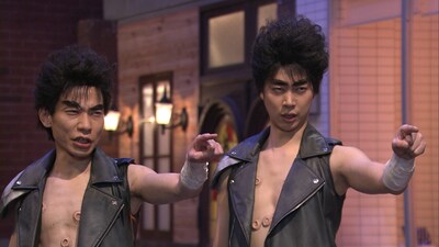 「七人のコント侍」のコント「ホッテオ ケンシロウ」(c)NHK