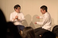 モクレンによるワークショップの様子。