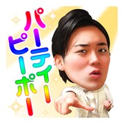 クマムシのLINEクリエイターズスタンプイメージ。