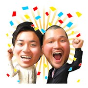 クマムシのLINEクリエイターズスタンプイメージ。