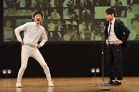 「NON STYLE BEST LIVE TOUR in 東京～過去のネタから新ネタまで～」の様子。