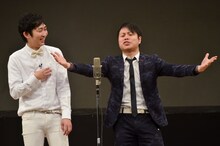 「NON STYLE BEST LIVE TOUR in 東京～過去のネタから新ネタまで～」の様子。