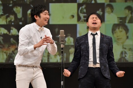 「NON STYLE BEST LIVE TOUR in 東京~過去のネタから新ネタまで~」の様子。