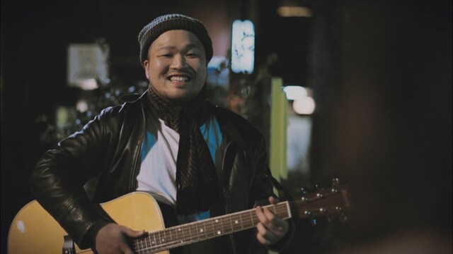 「あったかいんだからぁ♪」のPVのワンシーン。