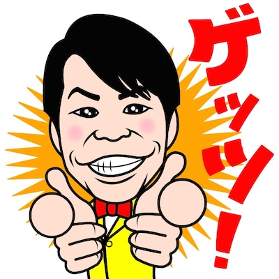 LINEスタンプ「しゃべる一発芸人」イメージ (c)SunMusic