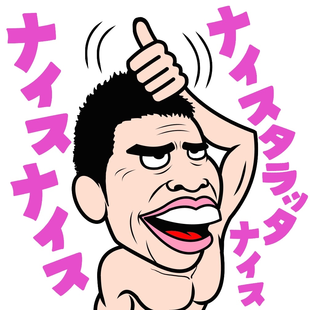 LINEスタンプ「しゃべる一発芸人」イメージ (c)SunMusic