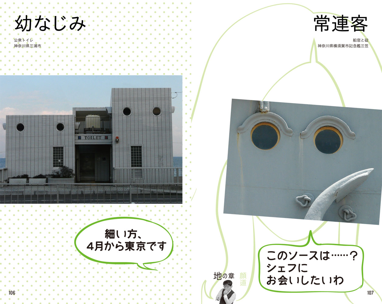 書籍「顔道 身のまわりにある、かお・かお・かお」イメージ