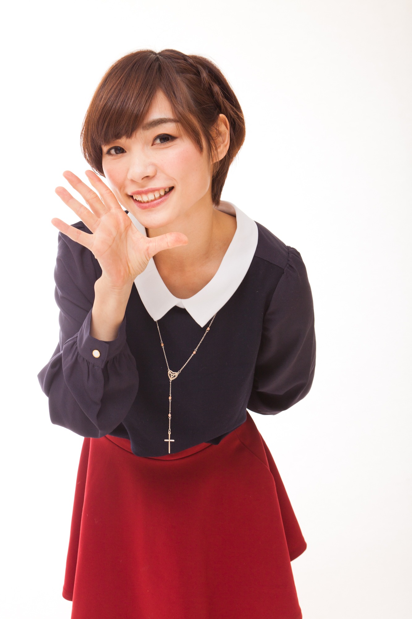 「第3回 かわいすぎる女芸人No.1決定戦」優勝者の安田由紀奈。