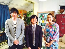 「バカリ・大吉・SHELLYの一週間日記つけてくれませんか」に出演する博多大吉、バカリズム、SHELLY。（左から）(c)CBC