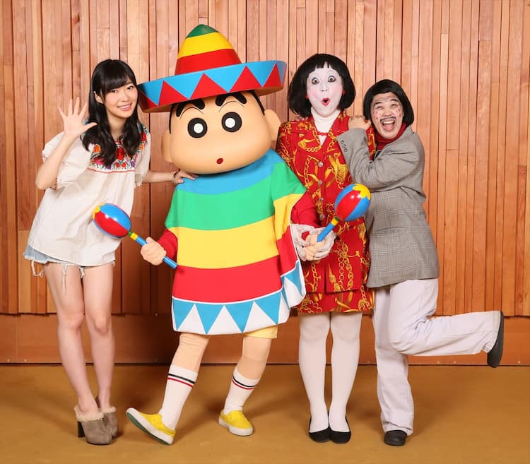 映画クレヨンしんちゃん最新作でエレキテル 指原がゲスト声優に お笑いナタリー