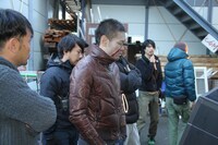 PV撮影中の様子。