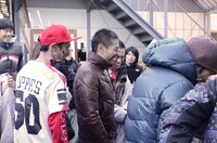 PV撮影中の様子。