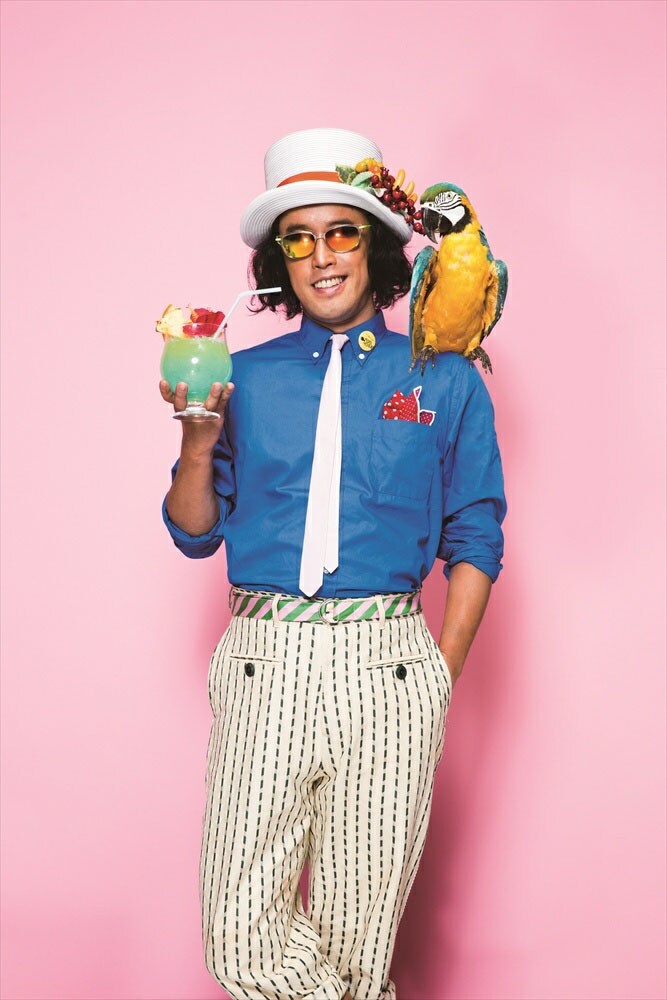 DJやついいちろう7作目「Tropical Hour!!」発売、夏らしいビジュアルも公開