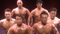 日本ボディビルダー&フィットネス連盟の面々。(c)NHK