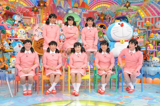 「アメトーーク！」に出演する「しずかちゃん大好き芸人」たち。(c)テレビ朝日