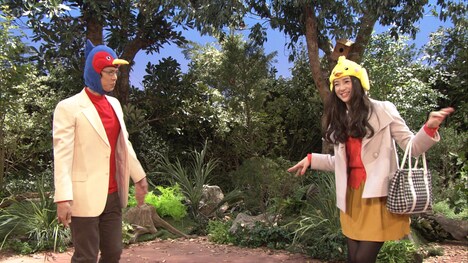 「七人のコント侍」のコント「野鳥の王国 〇〇キドリ」(c)NHK