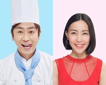 「発見！なるほどレストラン」MCのフットボールアワー後藤、木村佳乃（左から）。(c)関西テレビ