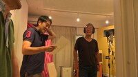 「高田純次 芸能生活だいたい35周年記念CD『純愛』」のレコーディング中の様子。(c)CTV