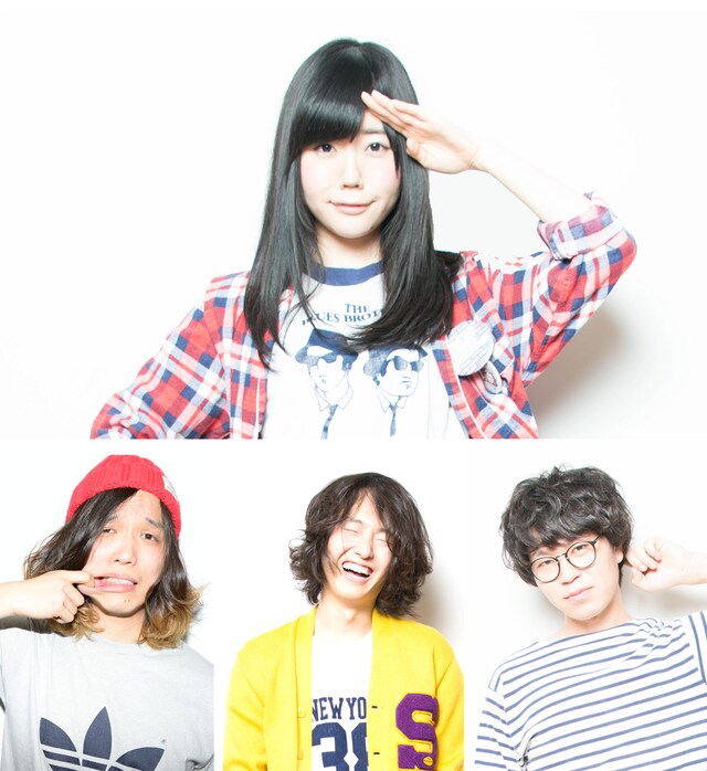 Shiggy Jr.。上が池田智子 。