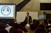 特別授業の様子。