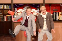 ビートたけし、所ジョージ（左から）