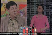 明石家さんまとモニター越しにトークする「痛快！明石家電視台」メンバー。