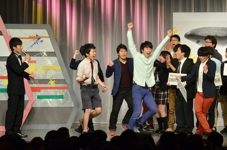 ありがとうの優勝が決まった瞬間。