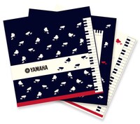 ヤマハオリジナルデザインのメモ帳。
