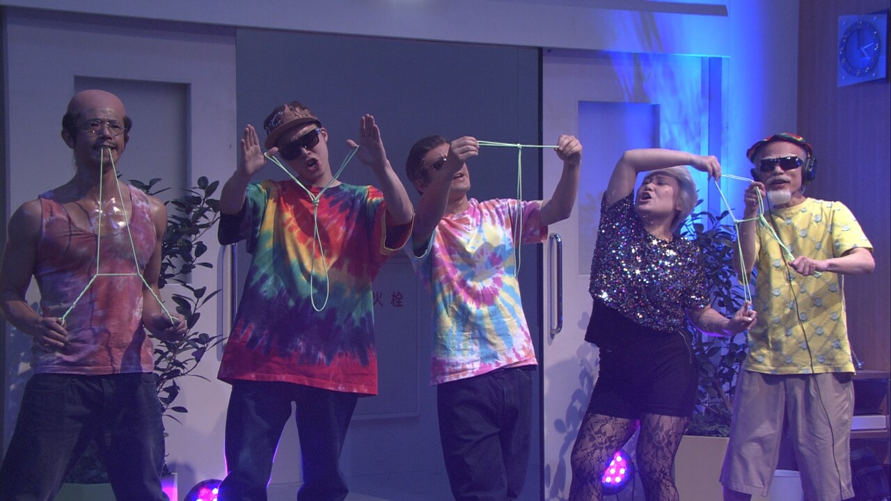 「七人のコント侍」のコント「カッコよくなりすぎじゃない？」(c)NHK