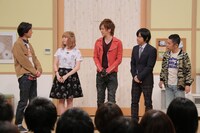 左からナインティナイン矢部、きゃりーぱみゅぱみゅ、DAIGO、バカリズム、ナインティナイン岡村。(c)日本テレビ