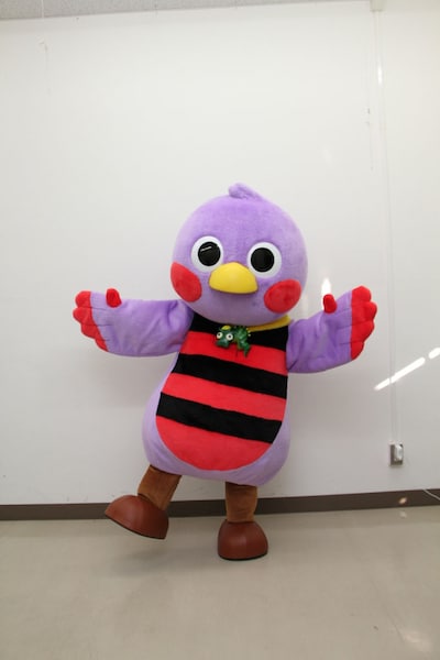 埼玉県庁でお披露目されたさいたまっち。