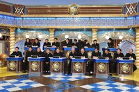 「クイズ!? 正解は出さないで～プレスクール～」の解答者。(c)日本テレビ