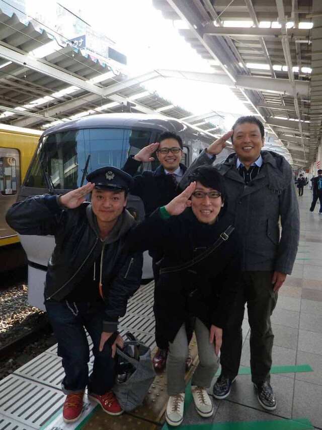 「笑神様は突然に…」チーム鉄道BIG4 (c)日本テレビ