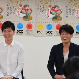 NSC&YCC大阪校説明会でジャルジャルが伝説の同期芸人を振り返る