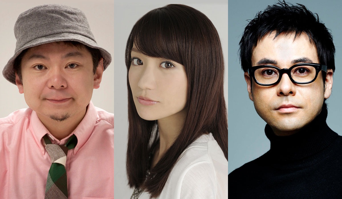 左から鈴木おさむ、大島優子、鈴木浩介。