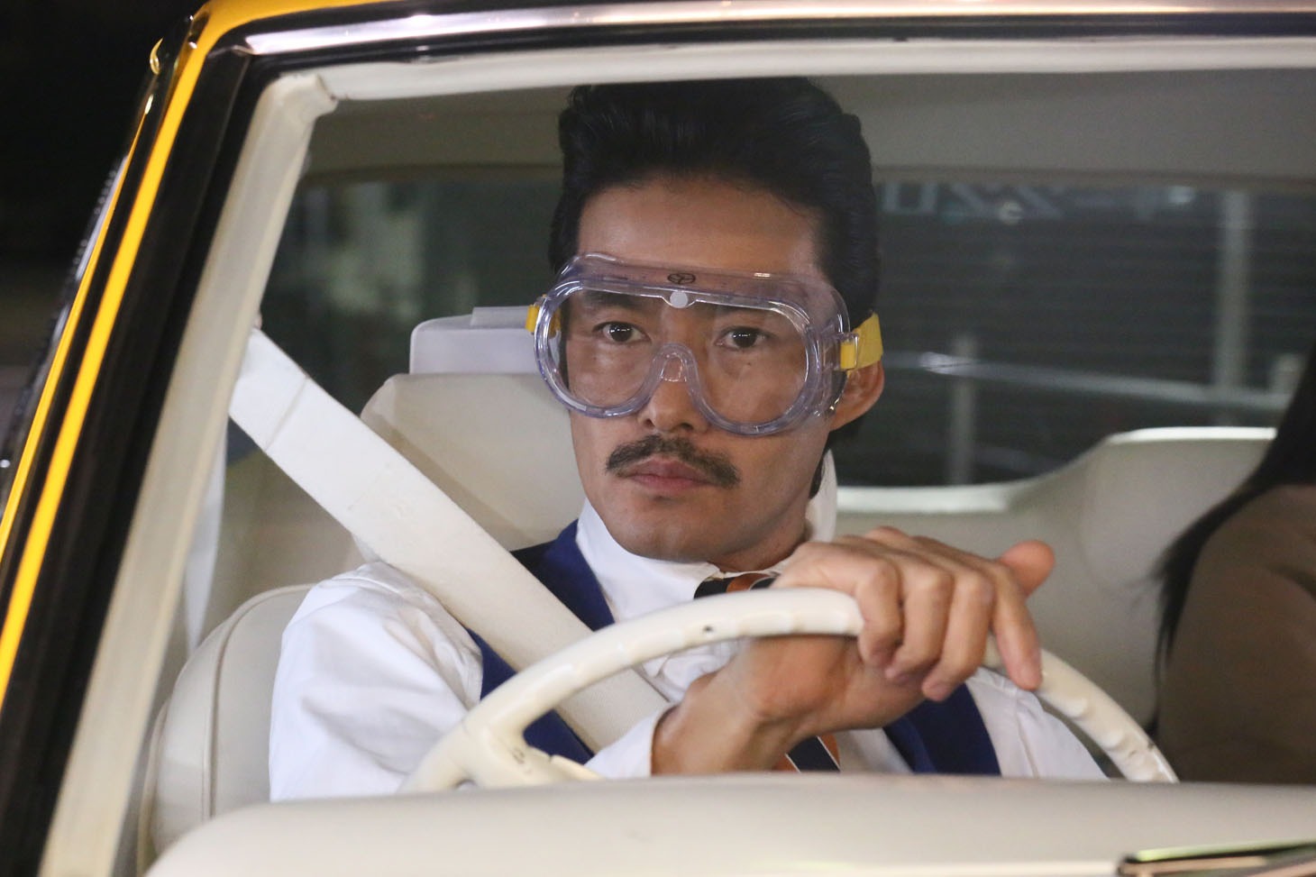 「素敵な選TAXI」のワンシーン。