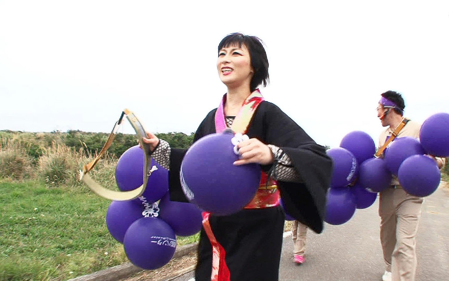 「風船ハンター」に出演する鳥居みゆき。(c)テレビ東京