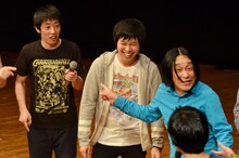 （左から）さらば青春の光、永野。