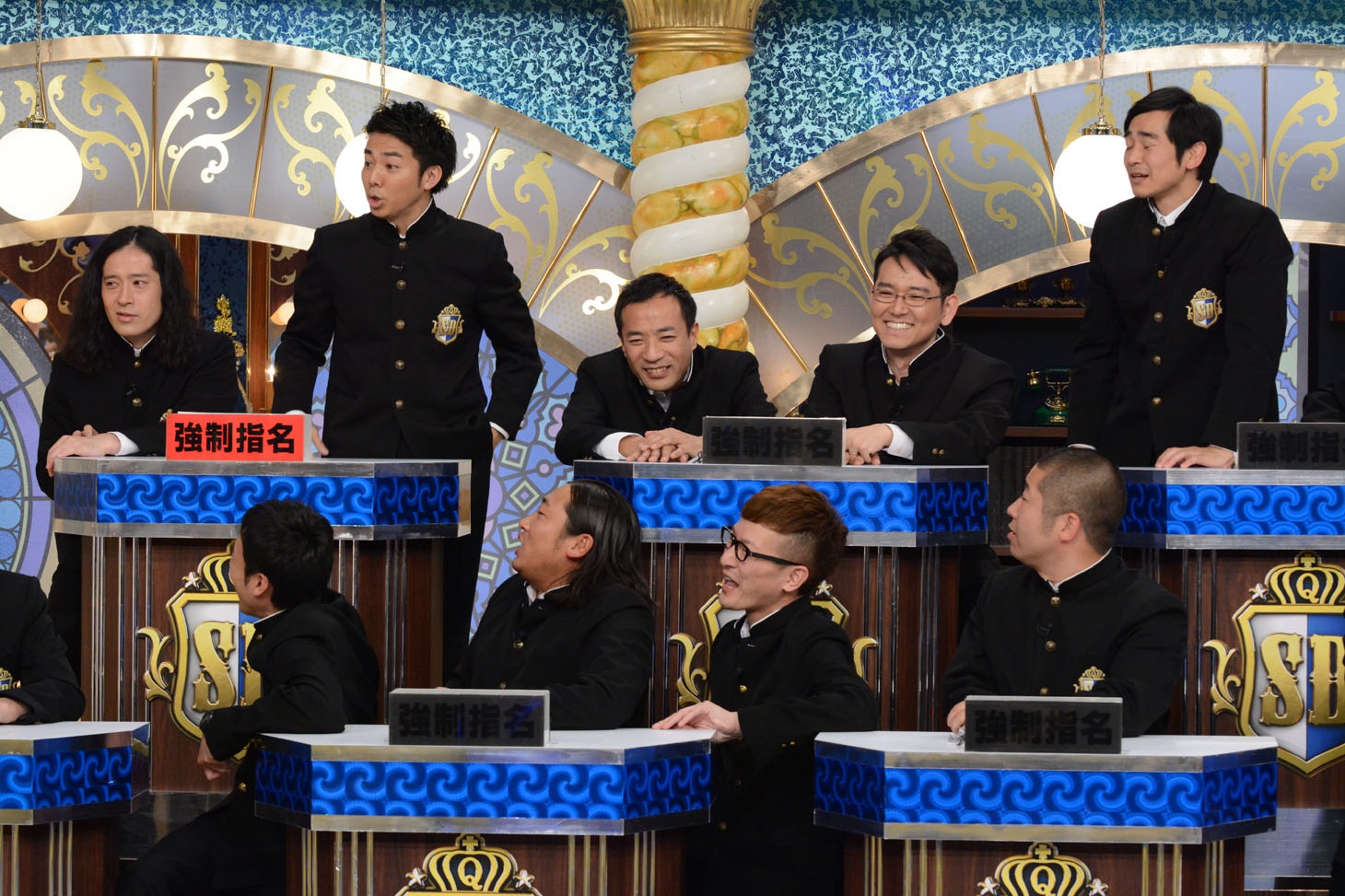 「クイズ!? 正解は出さないで～プレスクール～」収録中の様子。(c)日本テレビ