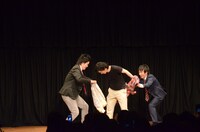 終演後の撮影会の様子。