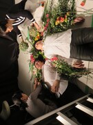 「梅雨犬」フライヤー撮影の様子。